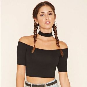 🌟ACCEPTING OFFERS🌟Forever 21 Off shoulder choker